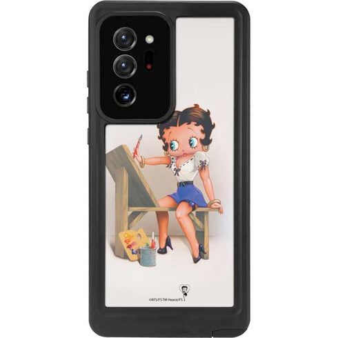 Betty Boop The Artist Galaxy Note20 Ultra 5G Waterproof Case